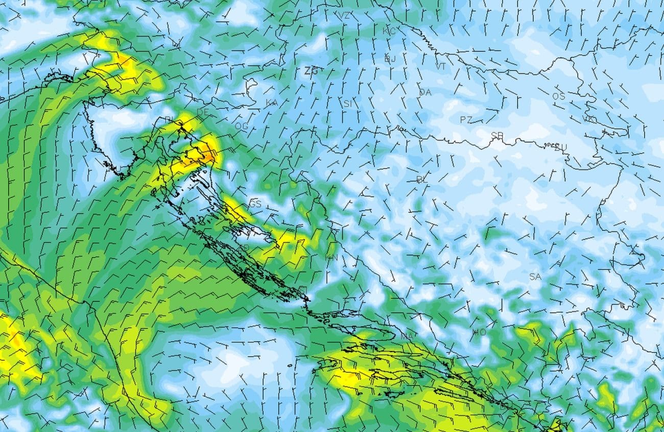 Guštajte u suncu, neće još dugo: Slijedi kišan vikend, u najvišim planinama moguća susnježica