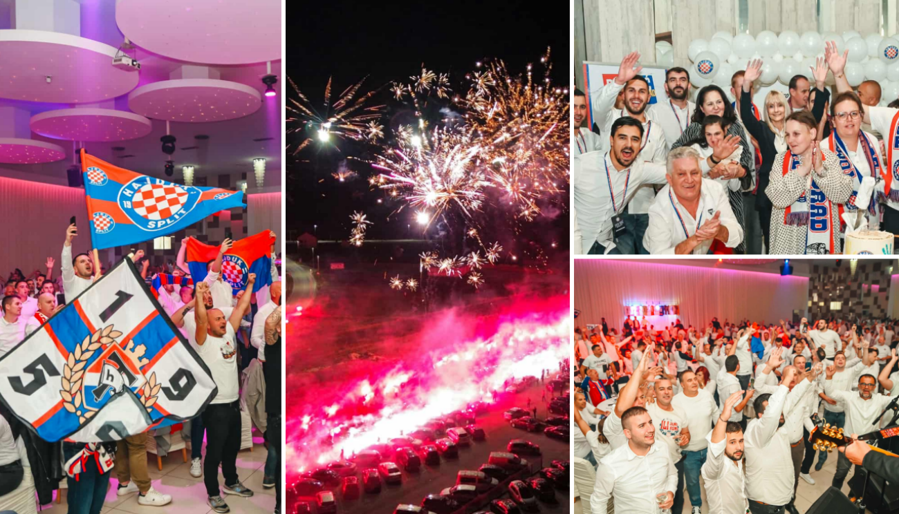 DIDOVI HAJDUCI, UNUCI TORCIDA: U Tomislavgradu održana najveća Bila noć ikad, 830 Duvnjaka slavilo do zore