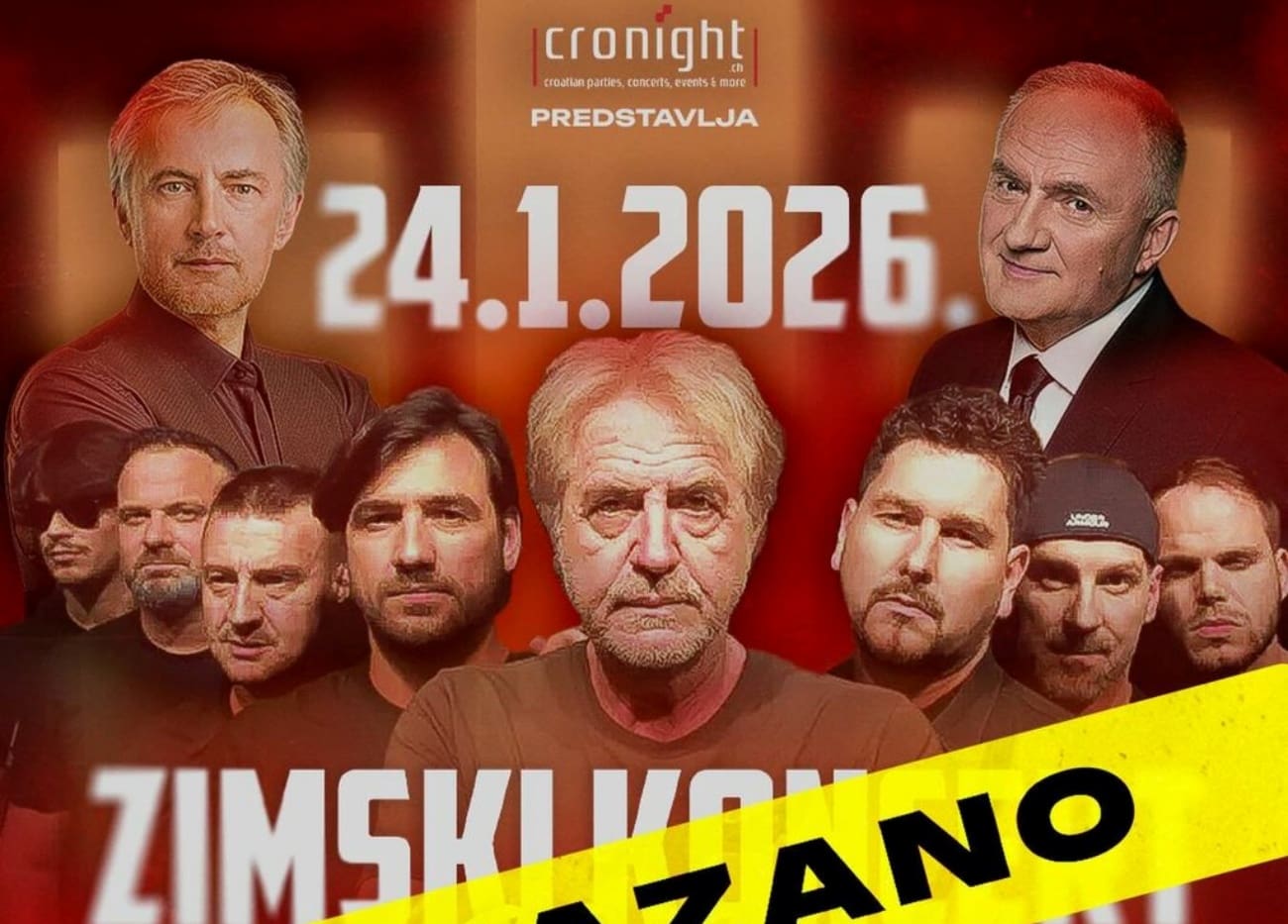 Švicarska zabranila koncert hrvatskih izvođača: "U šoku smo i razočarani"