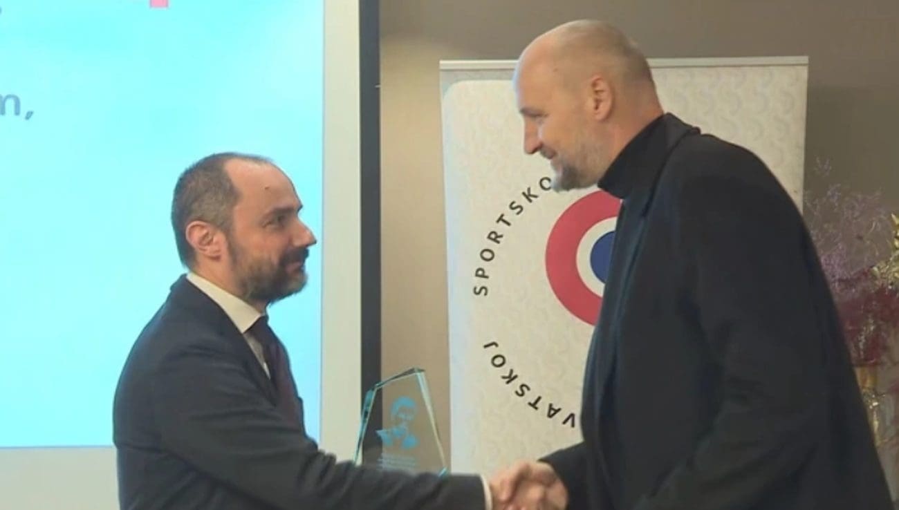 Dino Rađa dobitnik Nagrade "Vladimir Beara"