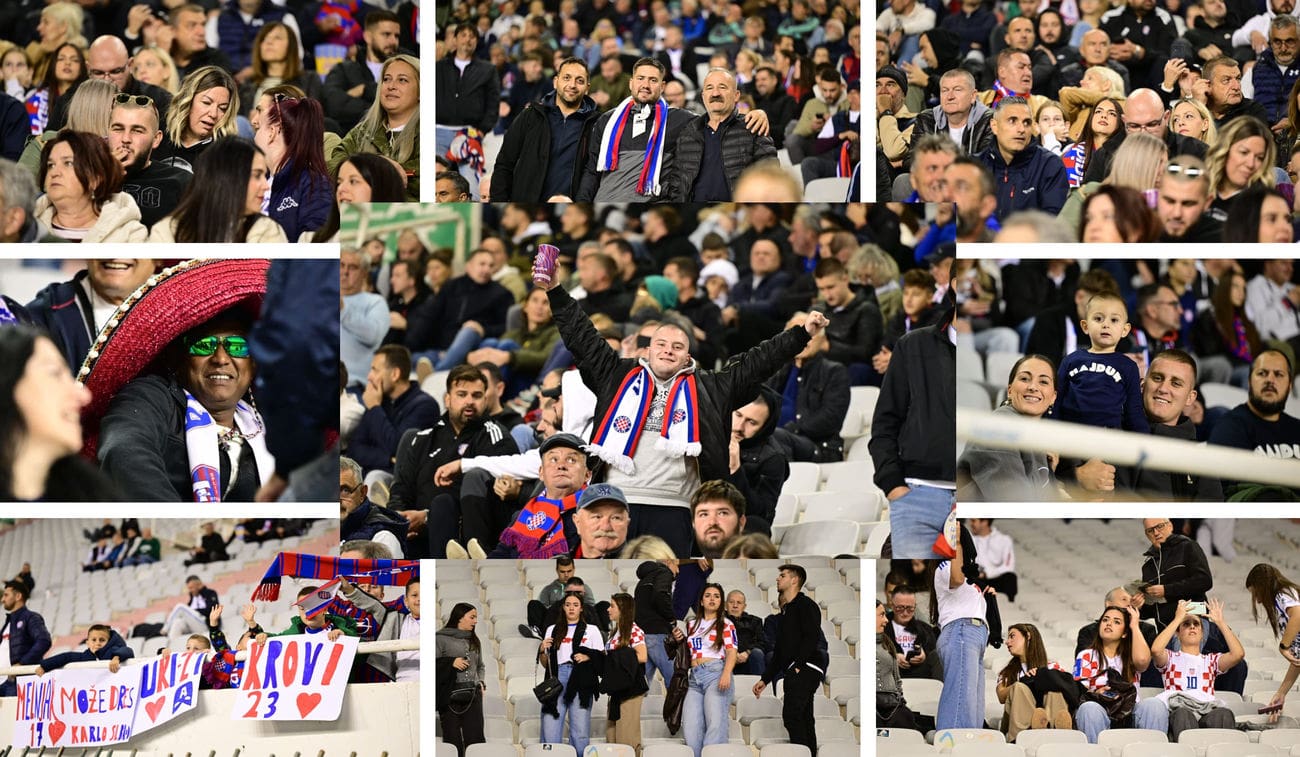 Tko je sve danas na poljudskim tribinama? Staro, mlado, cijele obitelji...