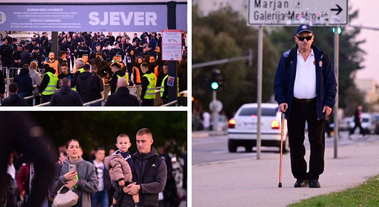 Navijači stižu na Poljud u velikom broju. Hajduk će opet imati veliku podršku s tribina