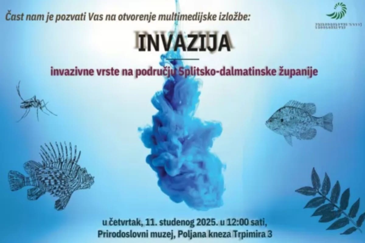 'Invazija' u Prirodoslovnom muzeju: Prijetnja bioraznolikosti na dohvat ruke