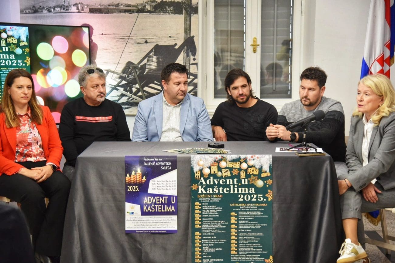 Vuco, Dalmatino, Jole samo su neki od izvođača koji će ovog adventa zabavljati Kaštelane