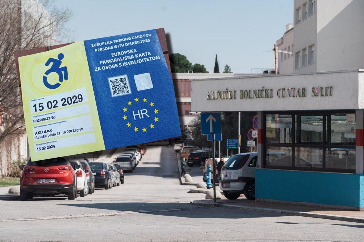Pronađena parkirališna karta ispred bolnice Firule, traži se vlasnik