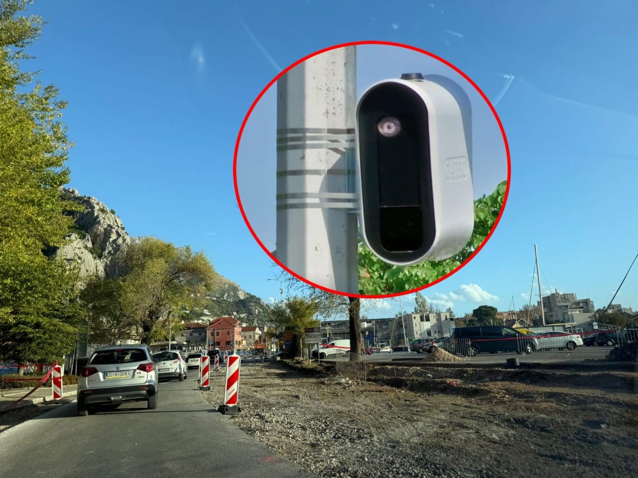 Smanjite gas i naoružajte se strpljenjem! ‘Trnovit’ put do Omiša: Postavljeno čak devet kamera, a na ulazu u grad ponovno kolone. Upućen apel pješacima