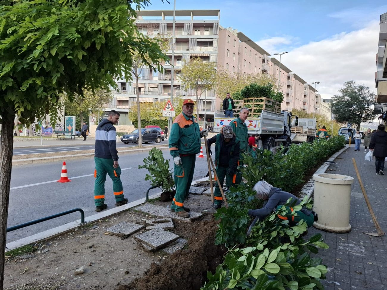 Nestaje poznati 'prečac' do Matinih krafni, Parkovi i nasadi sade 'zeleni zid'. Evo što nam kaže Mate