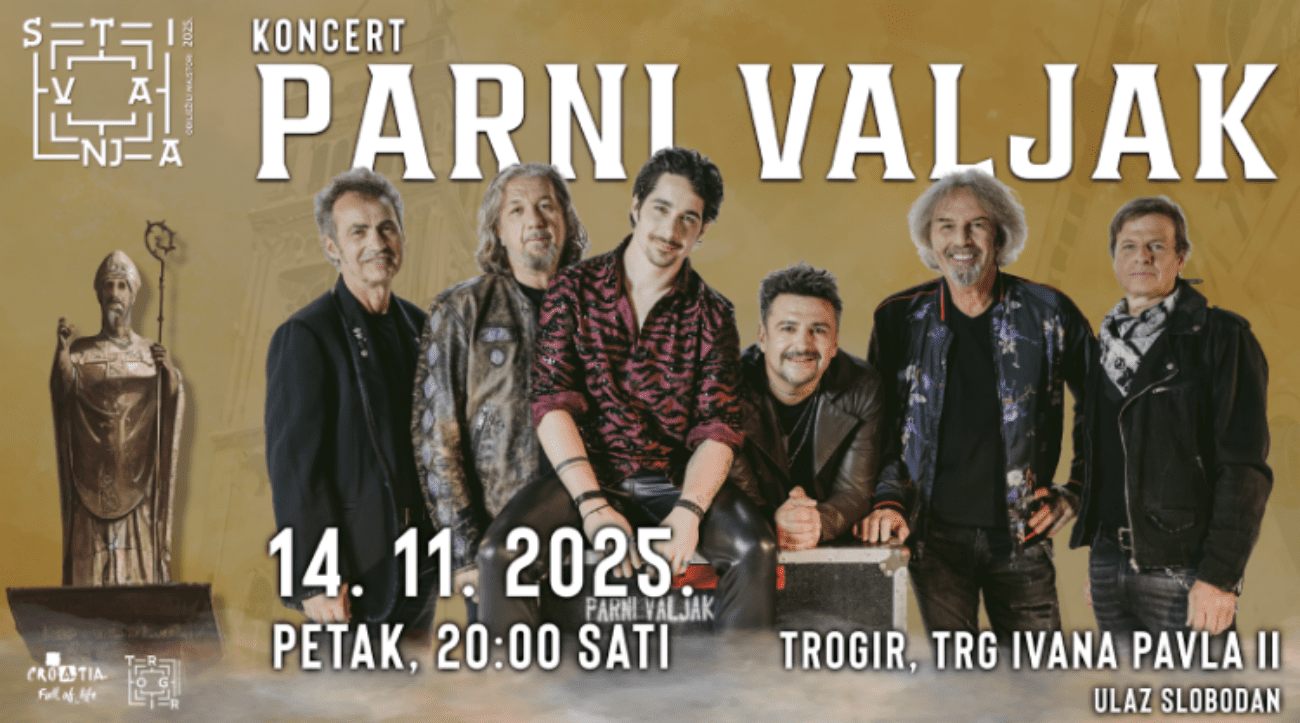 Parni valjak sutra na glavnom trgu povodom Dana grada Trogira