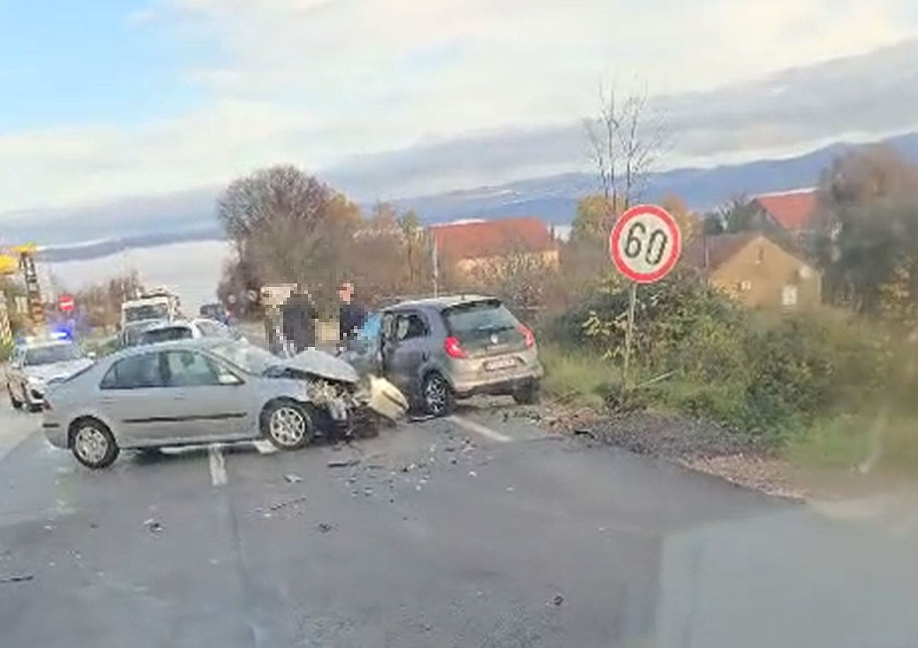 Skršili se kraj benzinske u Zagori. Jedna osoba ozlijeđena