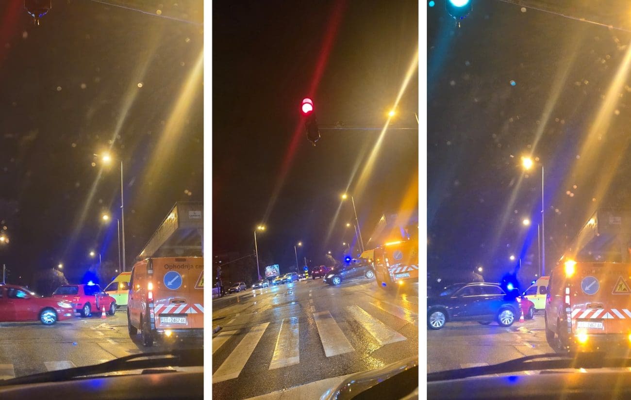 Prometna nesreća u Splitu: Jedna osoba ozlijeđena, policija regulira promet