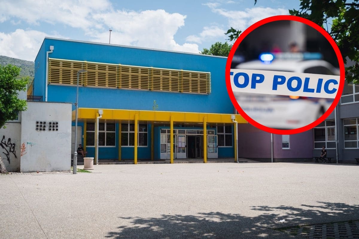 Policija uhitila pet maloljetnika zbog eksplozije kod osnovne škole u Podstrani!