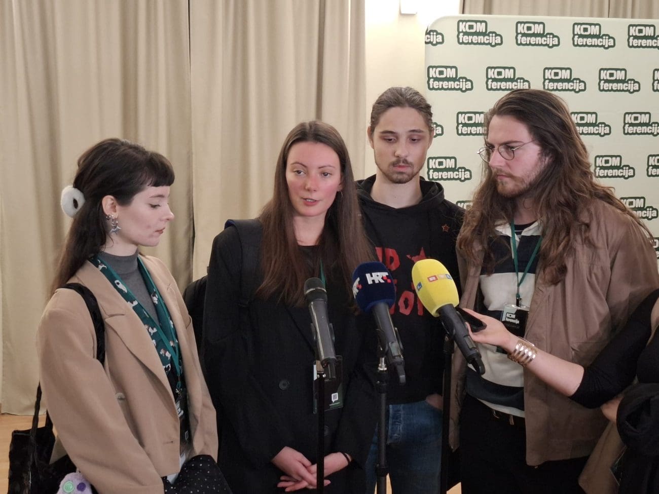 „Na tjeralici zbog slobode govora“: Mladi aktivisti iz Srbije prvi put u Splitu javno progovorili o progonu