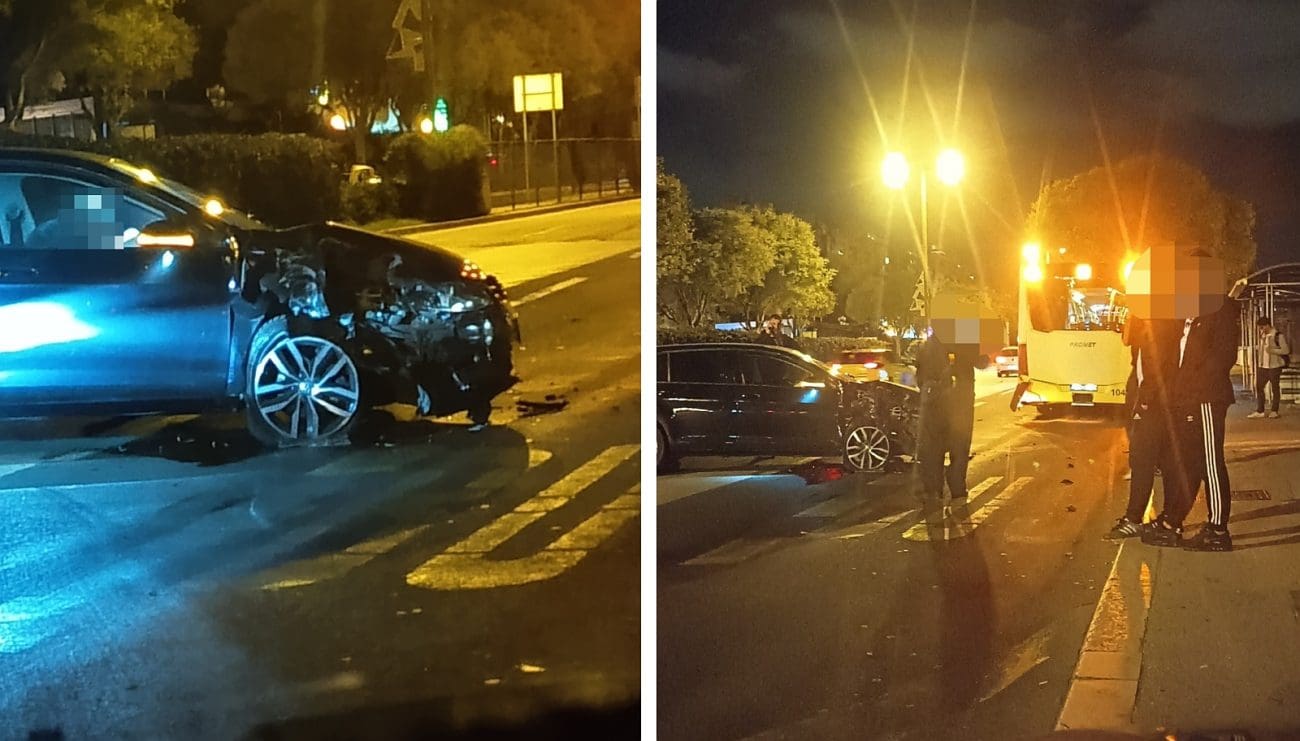 Sudarili se Prometova "šezdesetka" i Golf u Splitu, automobil ostao nasred Poljičke