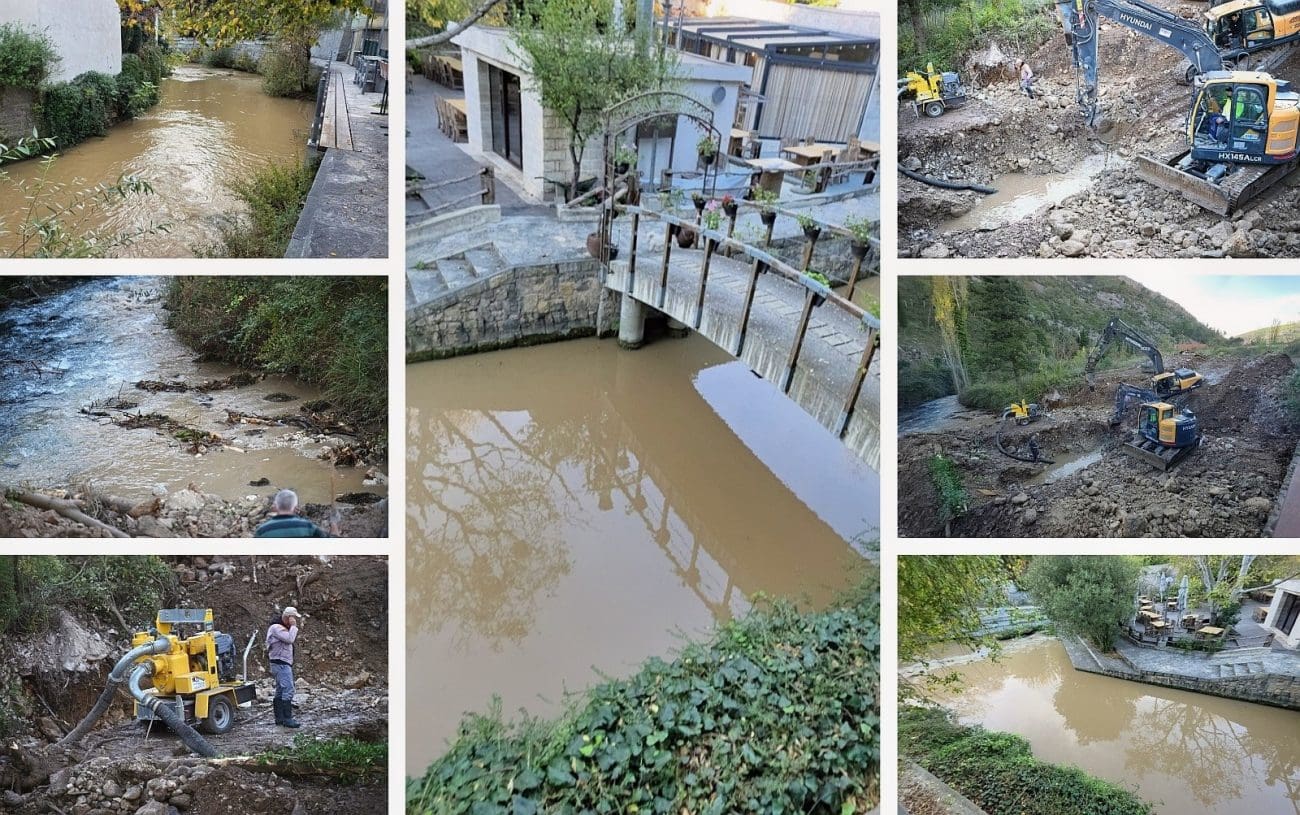 Rijeka Žrnovnica se pretvorila u blato. Doznali smo što se događa: "Ovo nema značajan utjecaj na okoliš, nego je kratkotrajna posljedica radova"