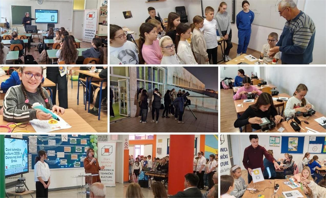 Više od 140 učenika u OŠ Brda zavirilo u svijet robotike, 3D modeliranja i astronomije