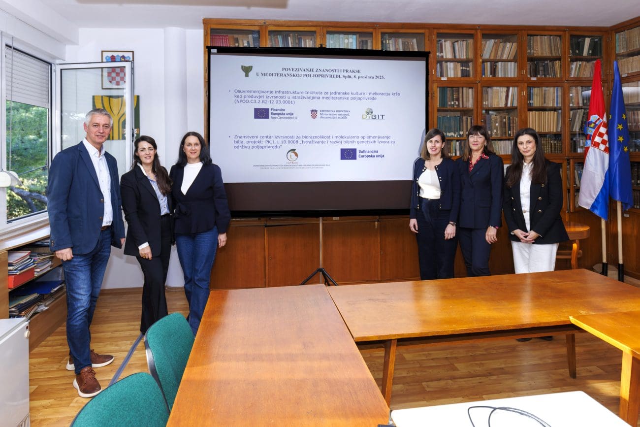 U Splitu održana radionica koja mijenja budućnost mediteranske poljoprivrede: “Ovaj institut dobiva najmodernije laboratorije u regiji“