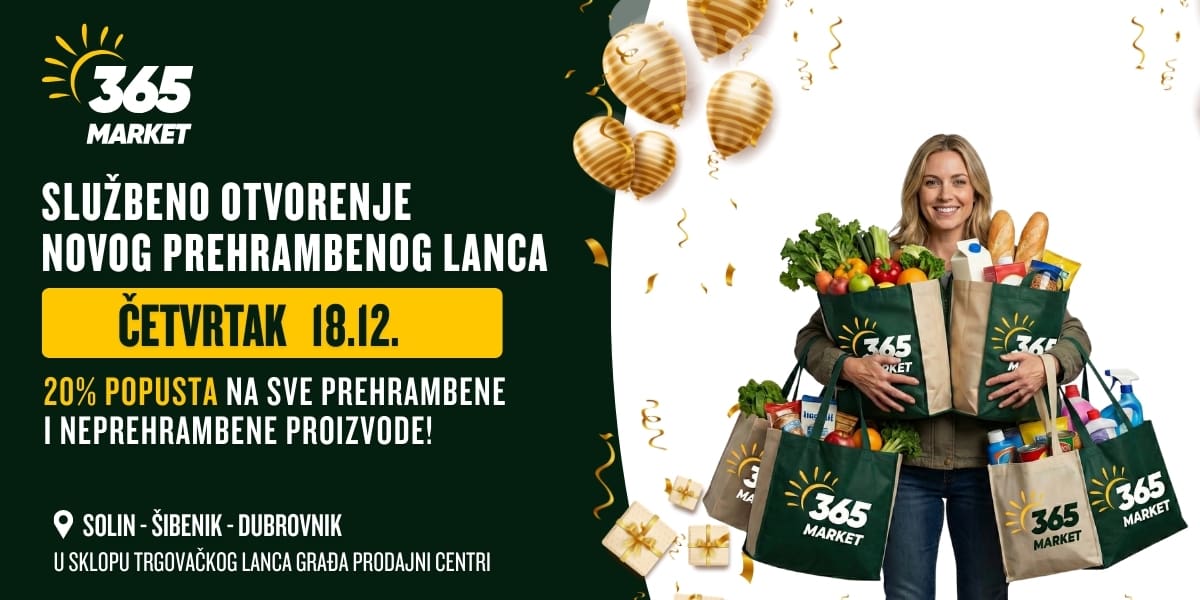 Novi prehrambeni lanac stiže: veliki popusti na sve prehrambene i neprehrambene proizvode