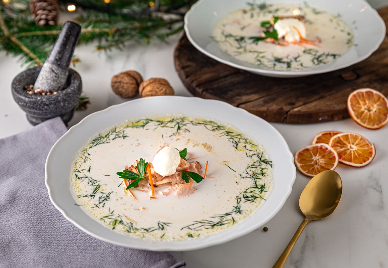 Kad se na blagdanskom stolu nađe nešto posebno. Donosimo vam recept za krem juhu od lososa