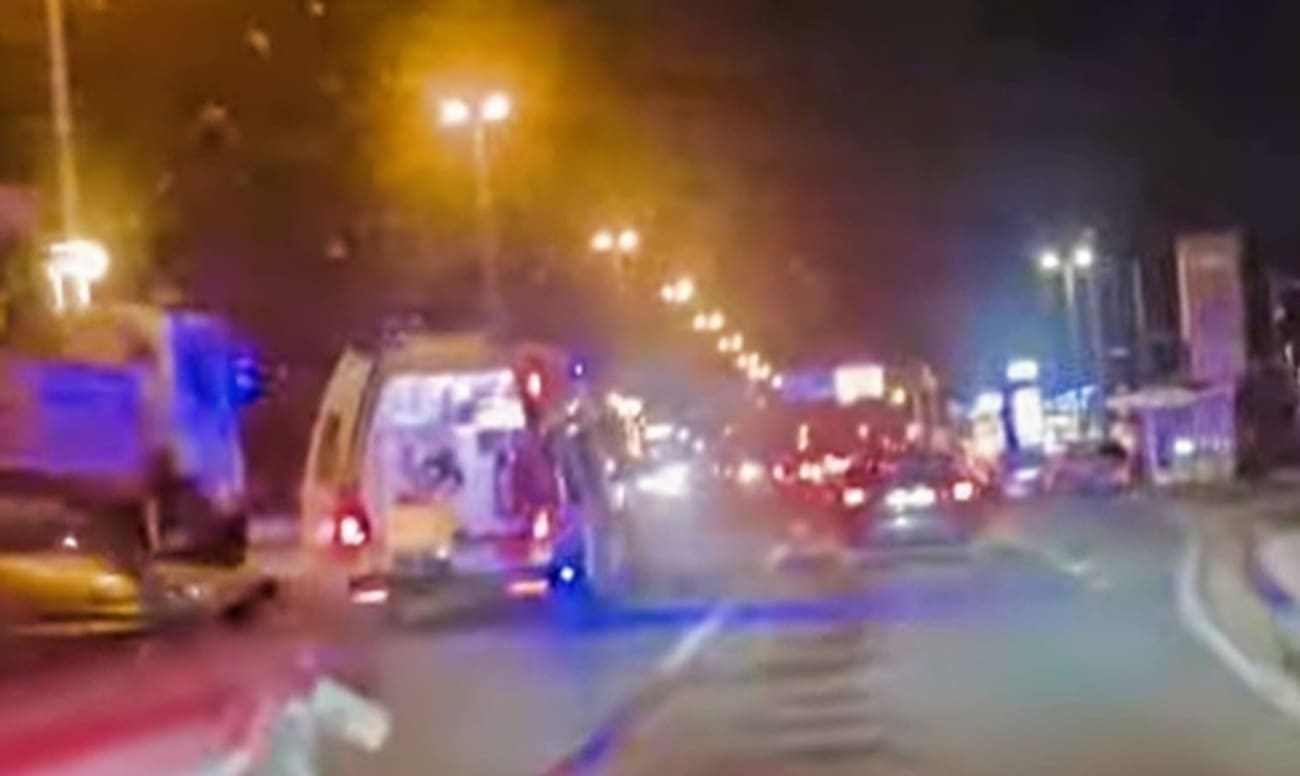 Lančani kod Lovrinca, jedna osoba prevezena u bolnicu