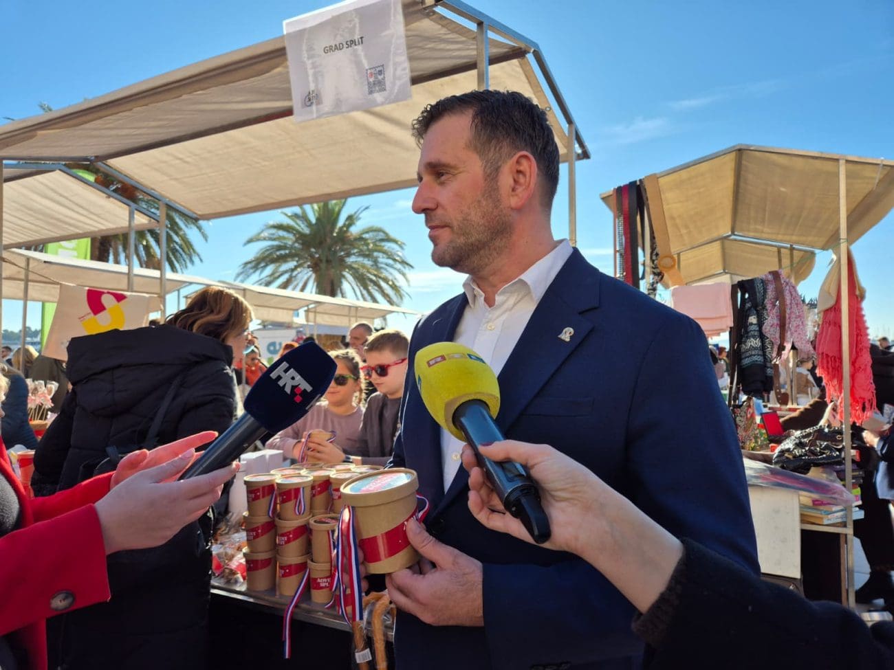Šuta obišao štandove akcije "A di si ti?!": "Splićani su ljudi velika srca"