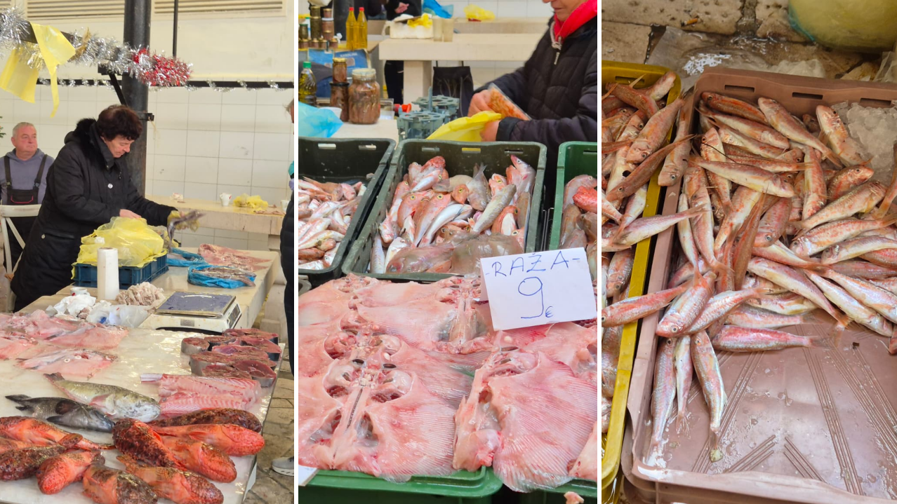 Velika je gužva na peškariji, pogledajte cijene ribe