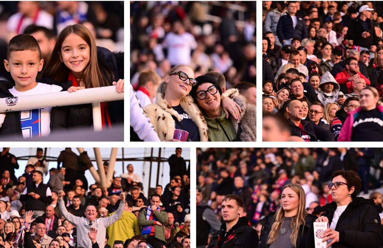 Jeste li bili danas na Poljudu? Donosimo veliku galeriju s tribina