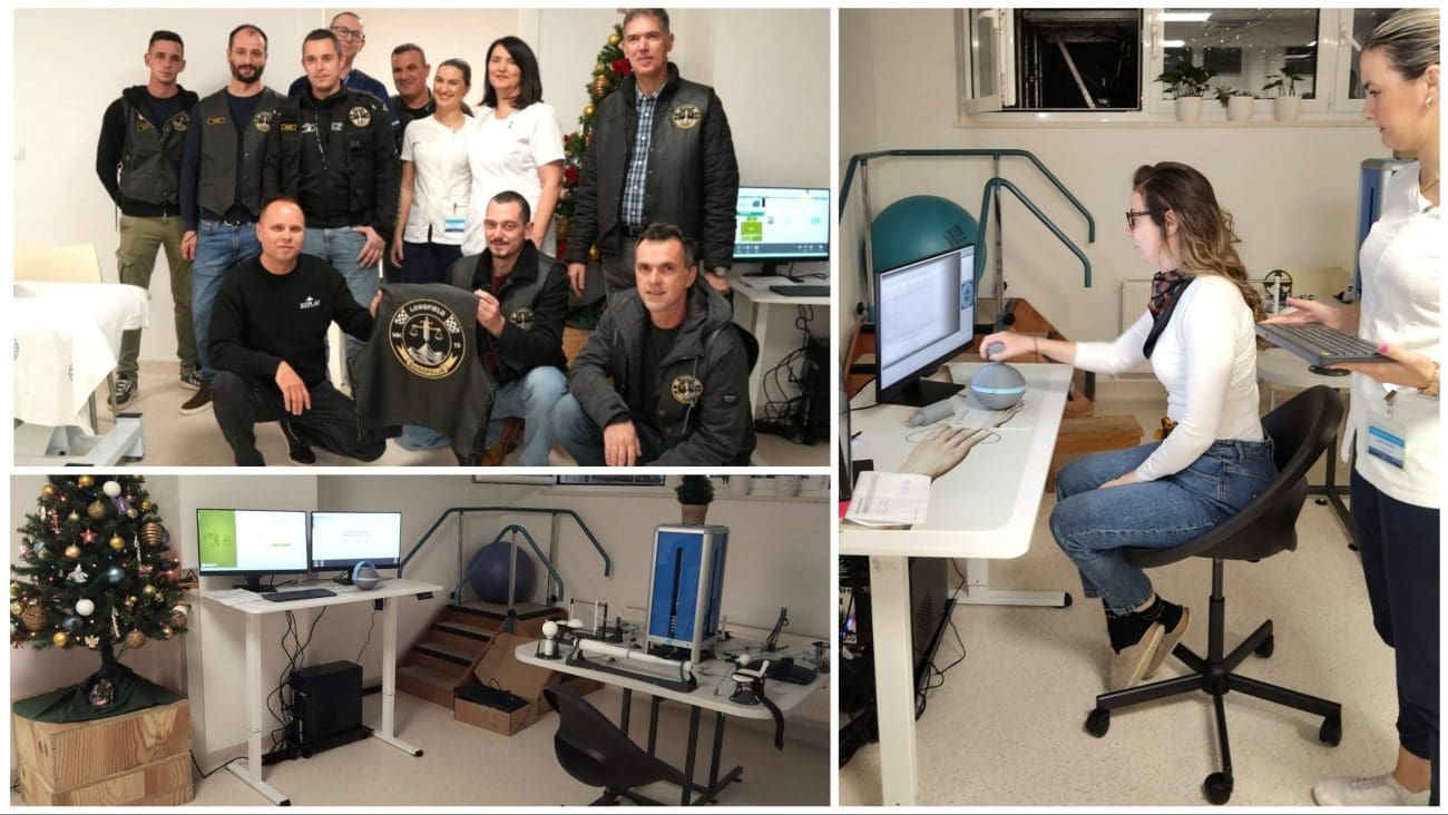 Članovi MK Longfield donirali suvremeni robotski uređaj za rehabilitaciju šake KBC-u Split