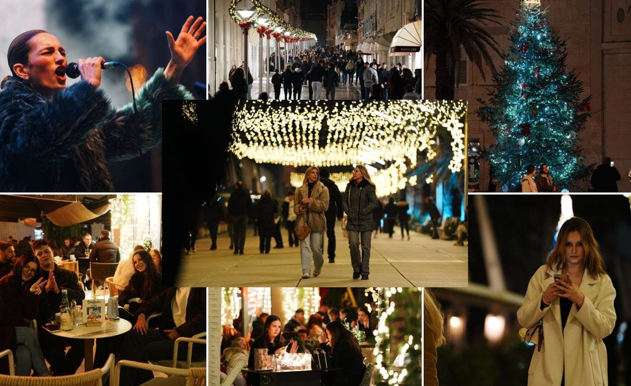 Večernji đir Adventom, evo koga smo sve uhvatili u centru Splita