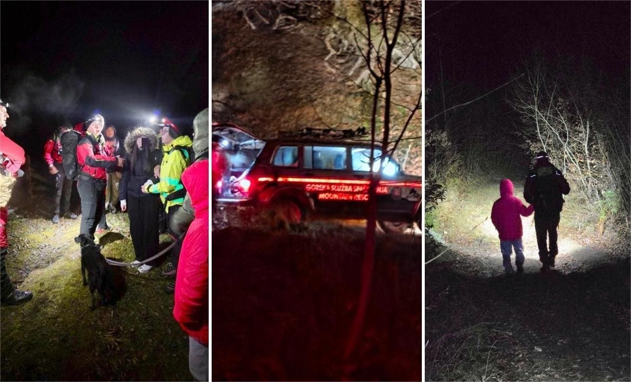 Dramatična noć u susjedstvu: Navigacija ih odvela na ratni put, majka i troje djece satima izgubljeni u šumi