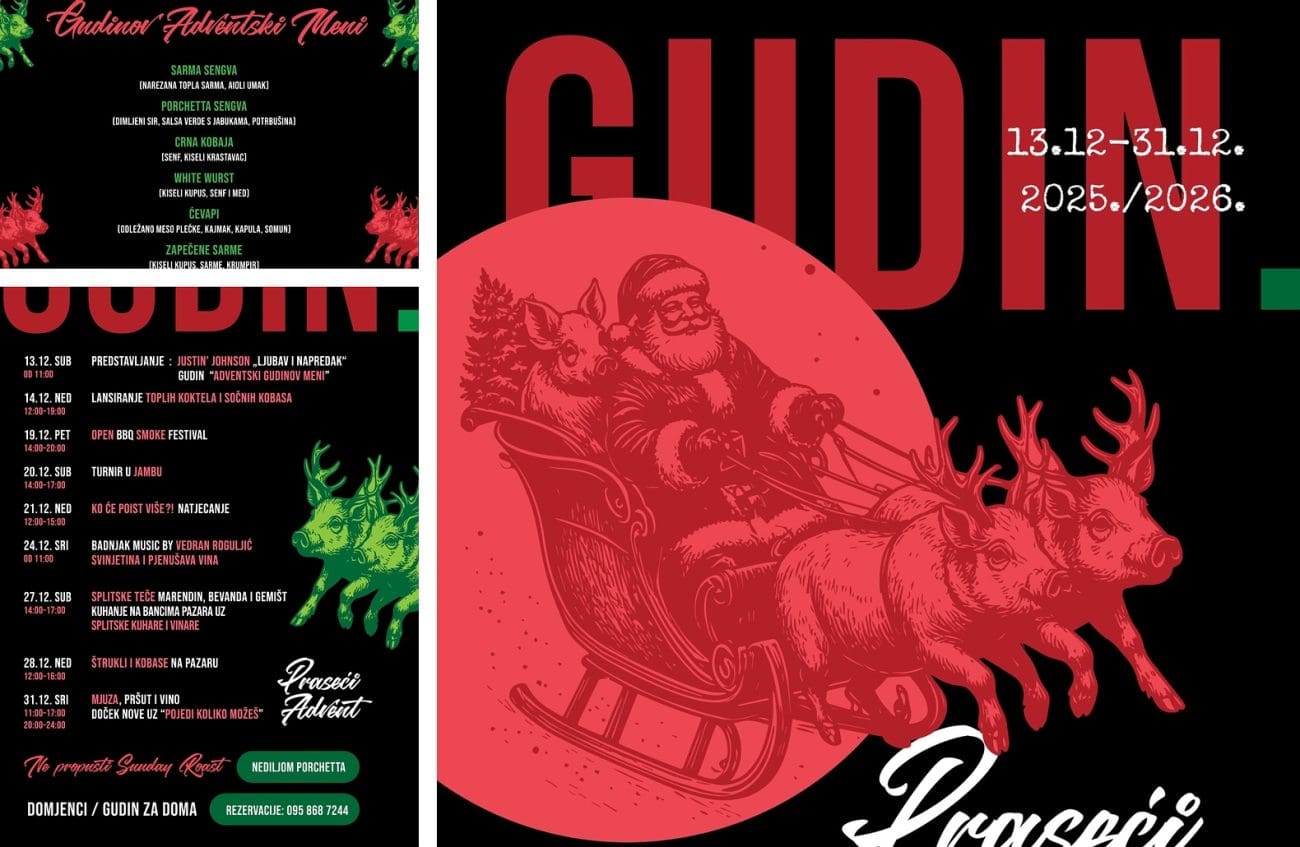 PRASEĆI ADVENT U GUDINA: Dim, sarme i "dernek" do kraja godine