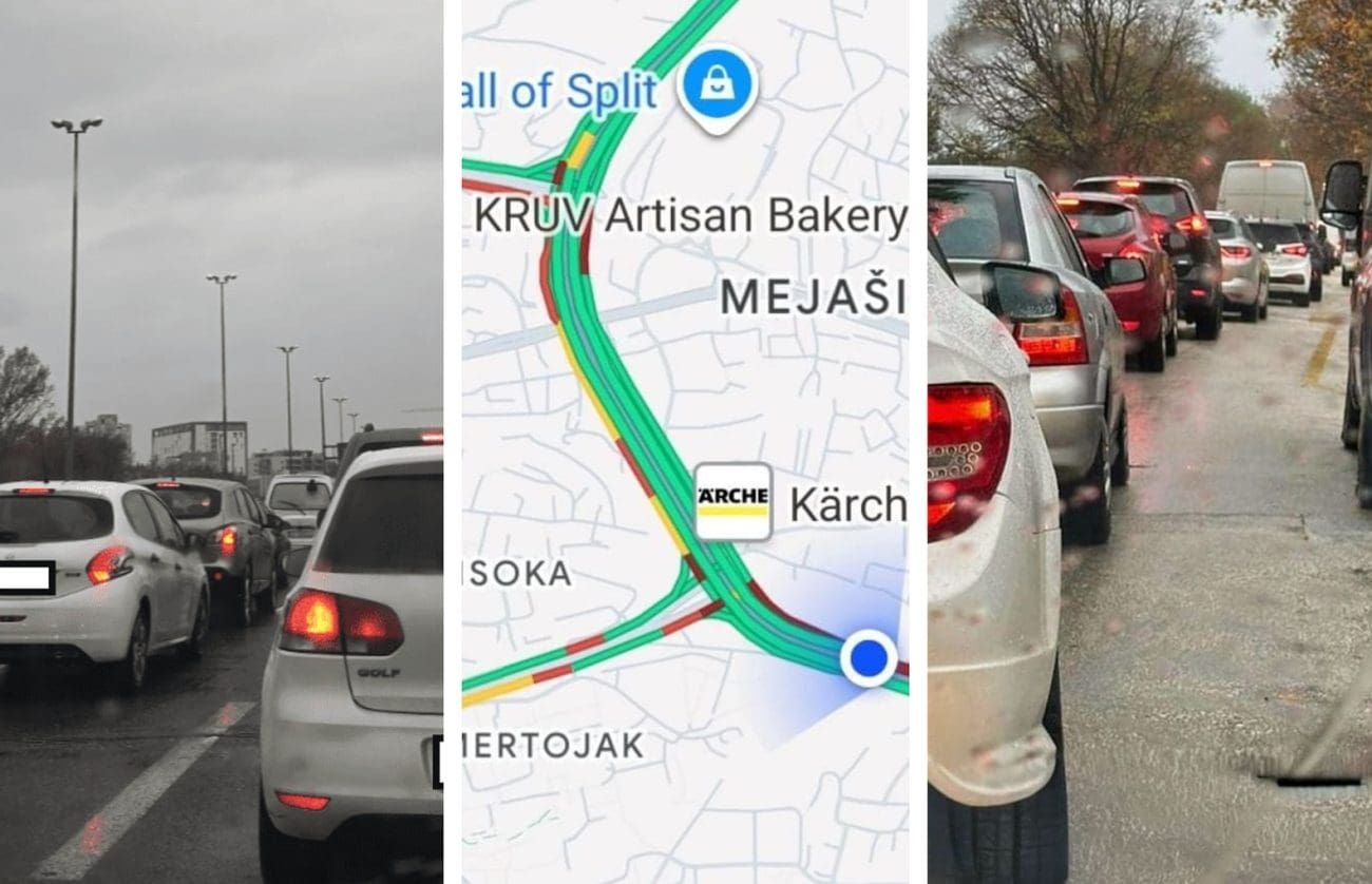 Veliki je prometni kolaps u Splitu i okolici: "Nema teorije da se ovo riješi uskoro"