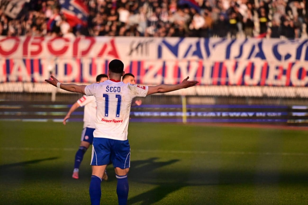 HAJDUK – VUKOVAR 1991 1-0: Šego zabio tri pogotka, ali samo jedan regularni, Vukovar s igračem manje