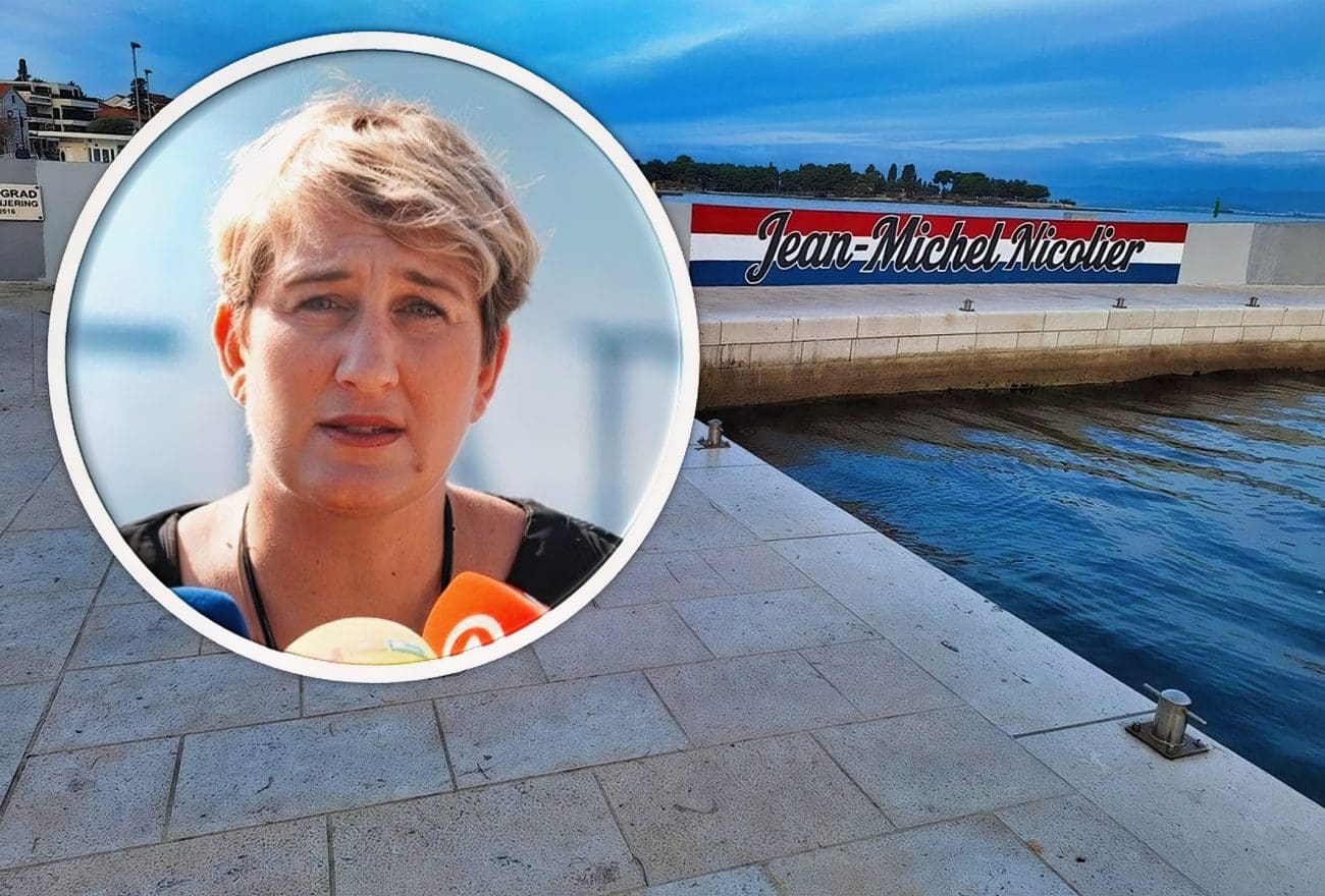 NALOG GRADONAČELNICE Prebojani znakovi HOS-a te grbovi Vukovara i Škabrnje u Supetru: "Njih pet-šest pojedinaca, odjevenih u crno, pokušalo se staviti iznad institucija i uvesti svoju samovolju"