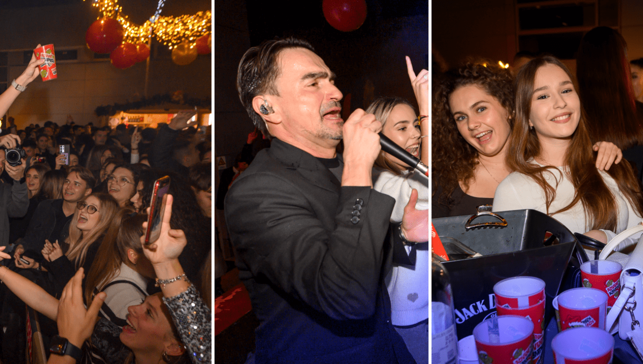 Pogledajte koliko je ljudi sinoć bilo na Advetu na Kampusu