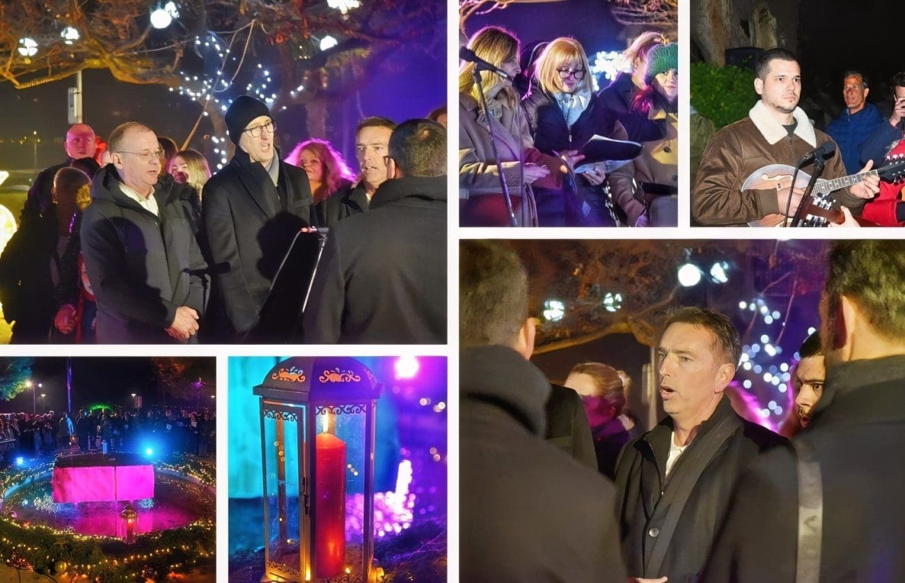 FOTOGALERIJA Održana svečanost paljenja treće adventske svijeće u Kaštel Novom