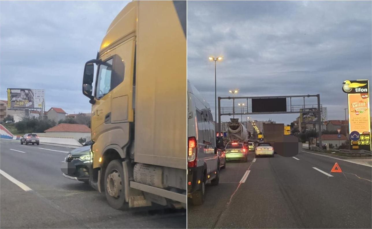 JUTARNJI KRŠ I LOM Sudar na ulazu u Split, stvaraju se kolone
