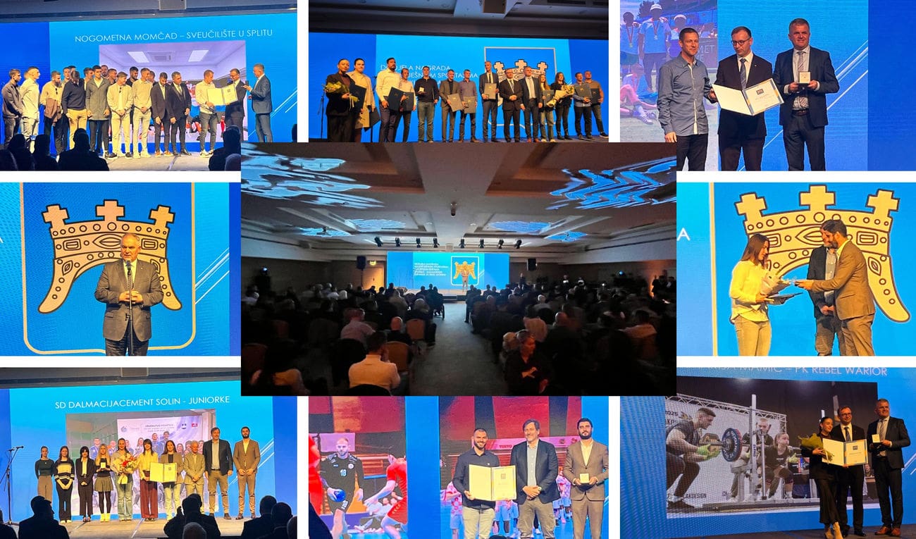 Od mladih nada do legendarnih sportaša: Otkrijte tko je osvojio nagrade 'Sportsko ime Dalmacije'