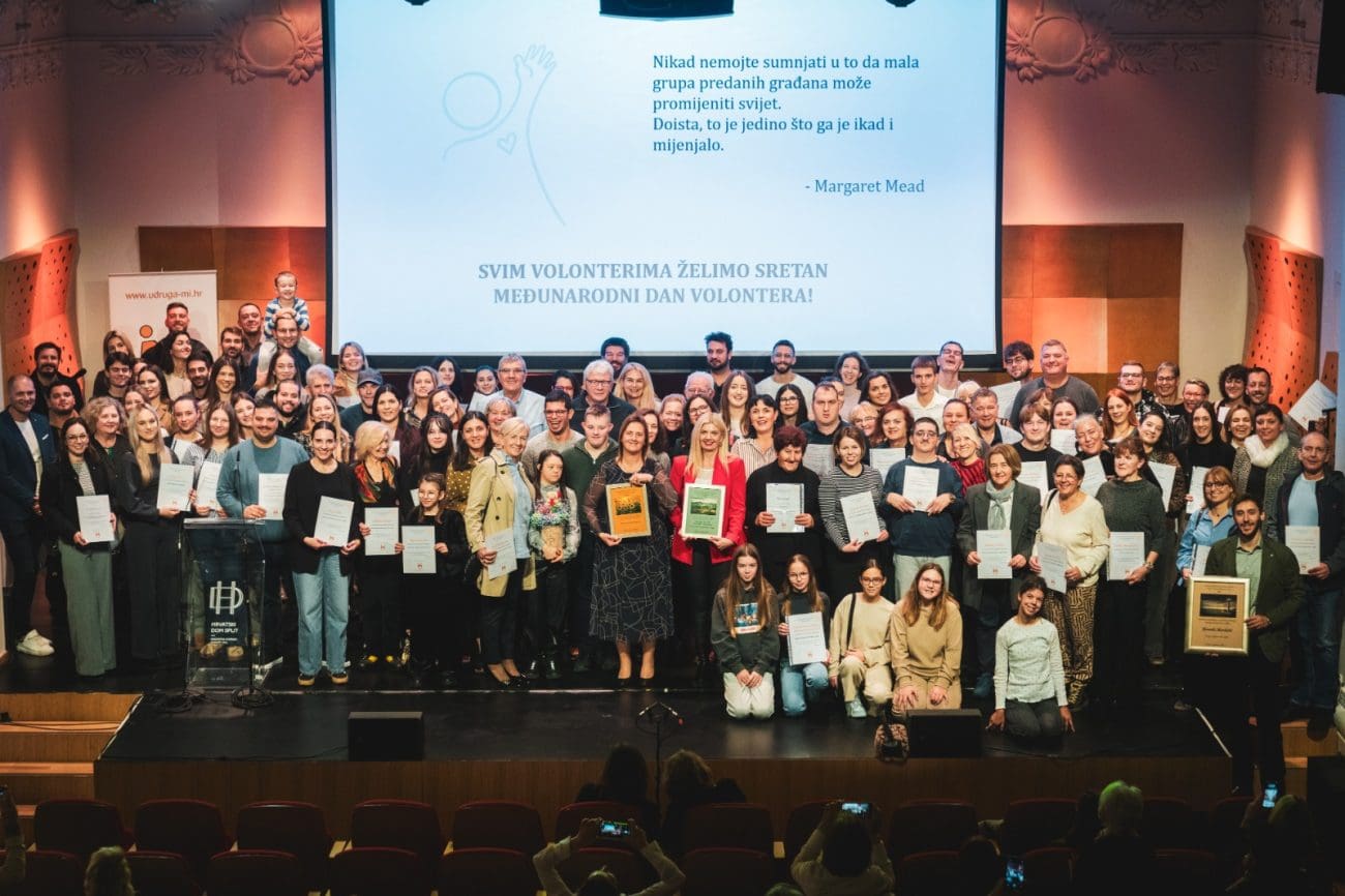 Emotivan dan u Hrvatskom domu u Splitu. Obilježen je Međunarodni dan volontera: "Oni su snaga"
