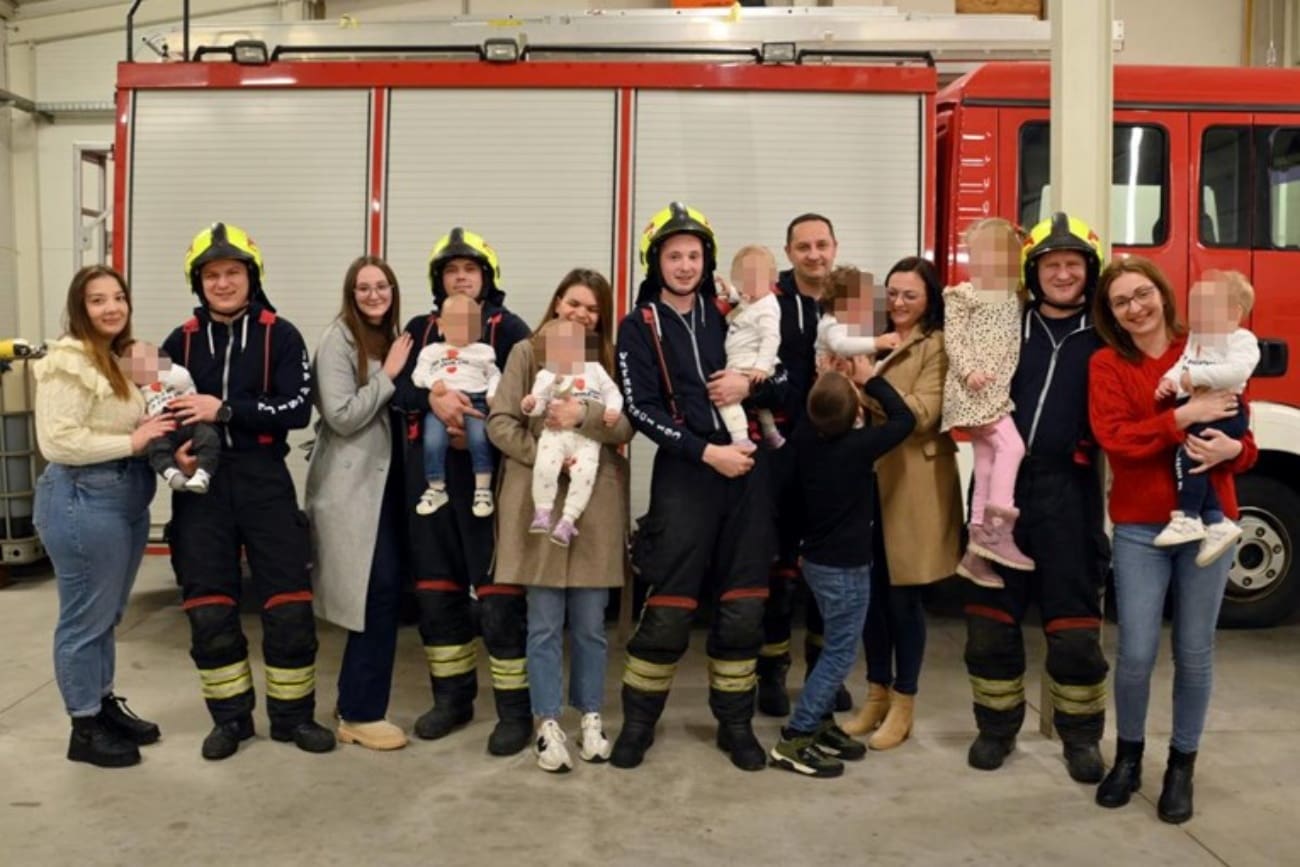 Baby boom kod našićkih vatrogasaca - rodilo se osmero djece u 11 mjeseci
