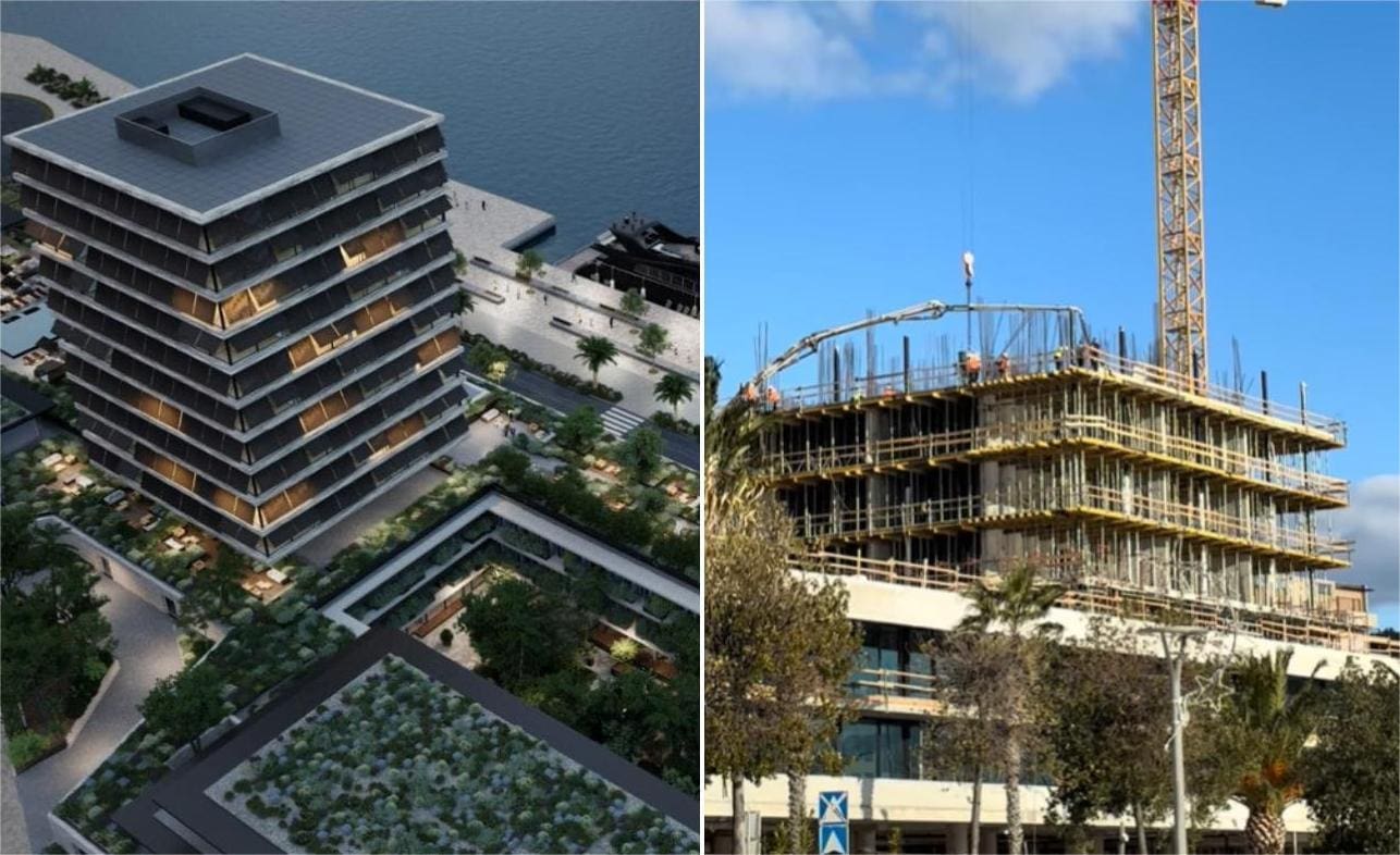 Jeste li vidjeli kako napreduju radovi na hotelu Marjan u Splitu?