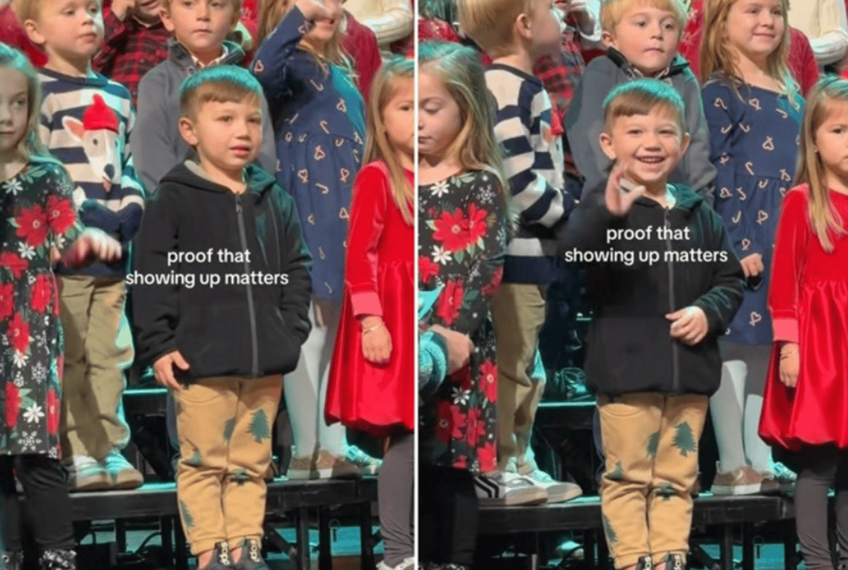 Dirljiv trenutak na božićnoj priredbi: Maleni dječak tražio majku, a reakcija je rasplakala milijune