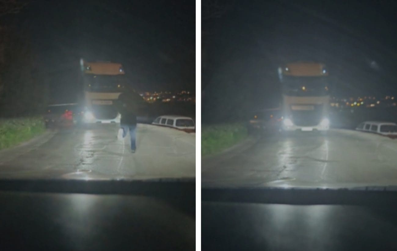 VIDEO Kamion zapeo kod Dioklecijanovog akvedukta, stvorila se gužva u prometu