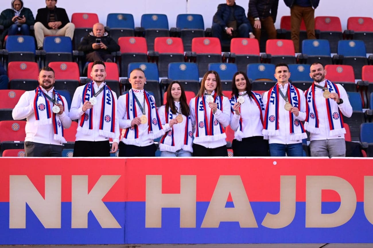 Hrvatski olimpijci stigli na Poljud