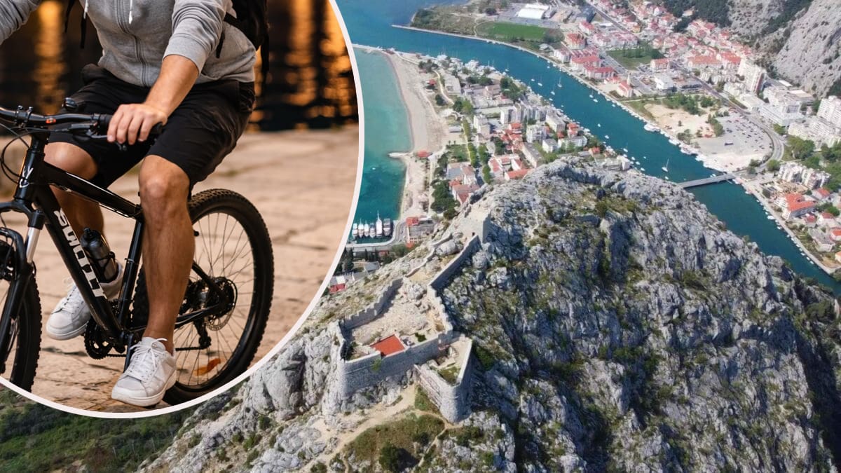 Stipe u 3 ujutro “posudio” biciklu i cijeli Omiš nasmijao do suza!