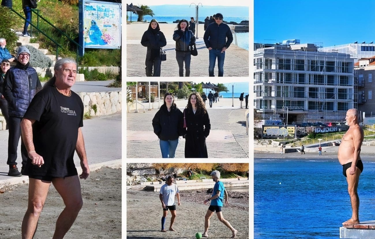 Bače na Staru godinu, neki su se kupali na pet stupnjeva! Tu su Karan i ekipa; Ivošević: "Ozlijedio sam se"