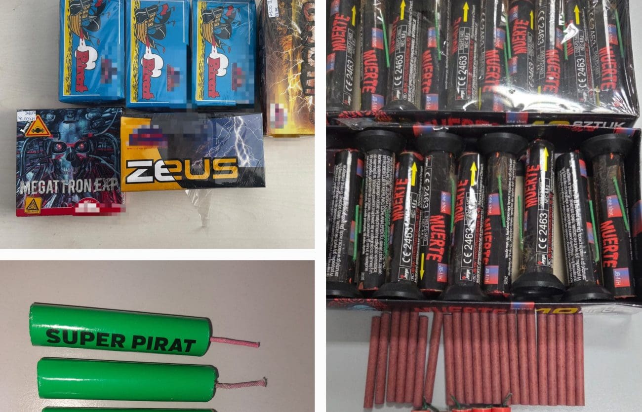 Pogledajte arsenal nedozvoljene pirotehnike pronađen kod djece u Splitu i Podstrani. Policija “posjetila” roditelje i trgovine