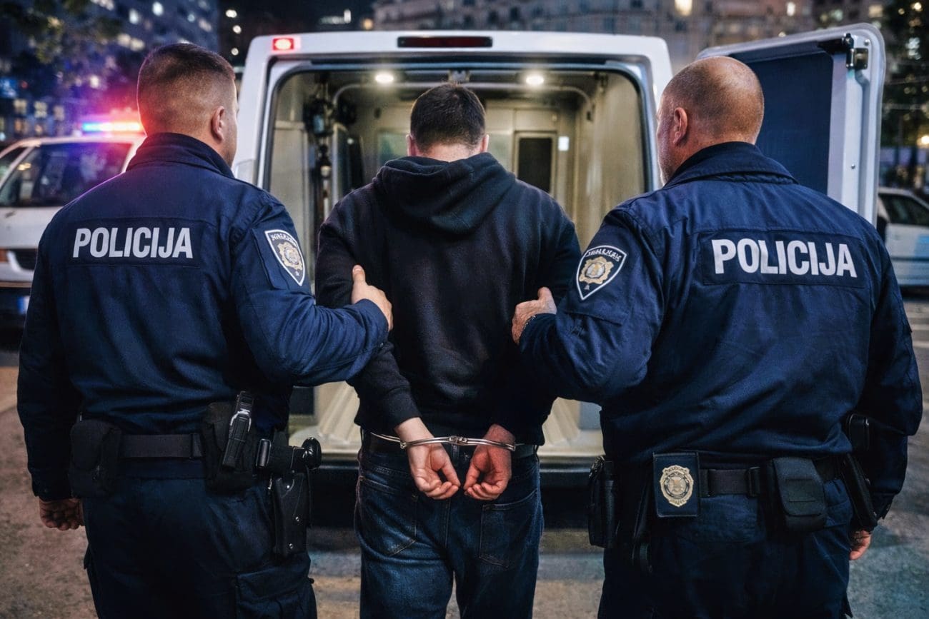 U Splitu uhićen bjegunac! Bio je pijan, vozio bez vozačke