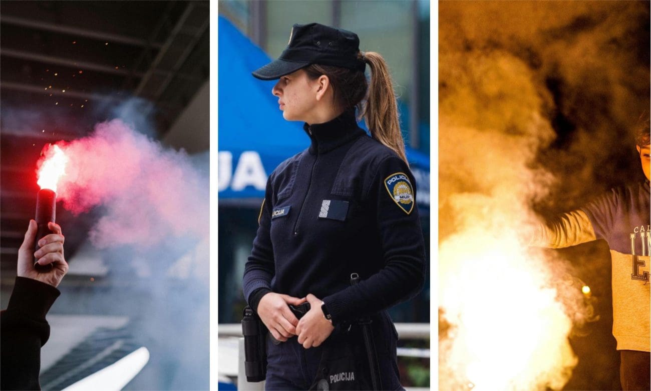 Splitska policija kreće u akciju 'Mir i dobro': 'Suzdržite se od uporabe pirotehnike'