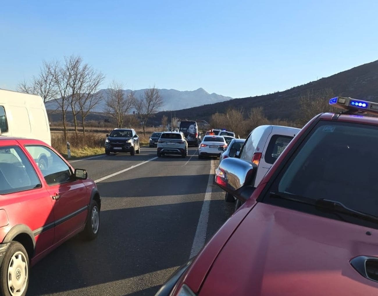 U Dicmu sudar i požar u isto vrijeme