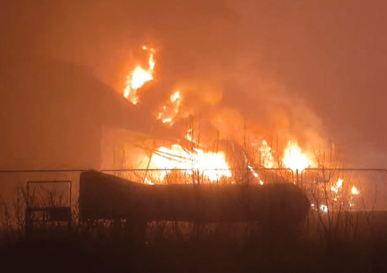 Požar u pogonu CIAK-a kod Zaboka: Hala gorjela cijelu noć, građanima poslan SMS upozorenja